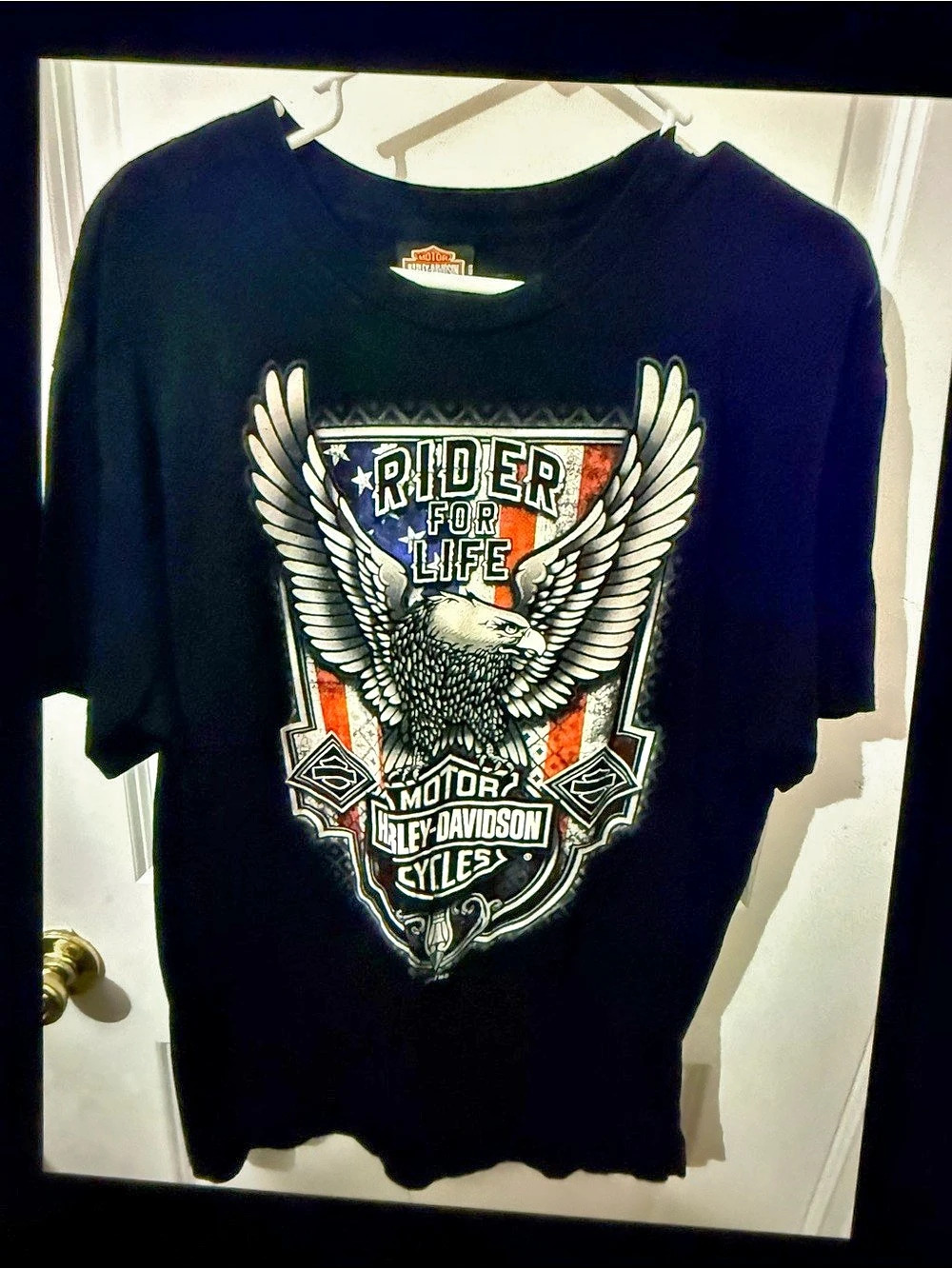 Harley-Davidson Tombstone Arizona Saloon Skeleton Graphic T-Shirt